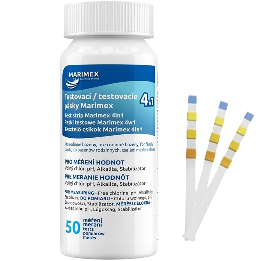 TESTOVACÍ PÁSKY MARIMEX 4V1 - 50 ks Marimex