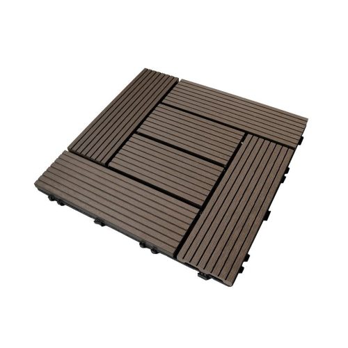 Terasová dlaždice WPC hnědé 300X300 Parquet Mercado