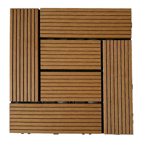 Terasová dlaždice WPC teak 300X300 Parquet Mercado