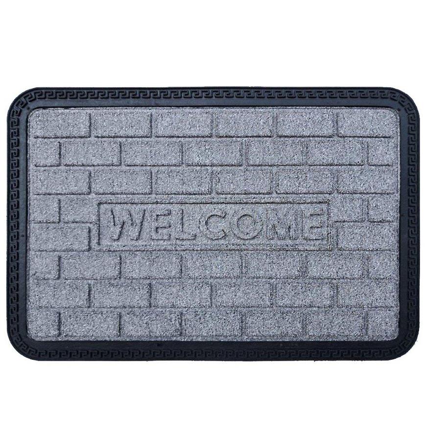 Textilní rohožka 40x60 cm šedá Baumax