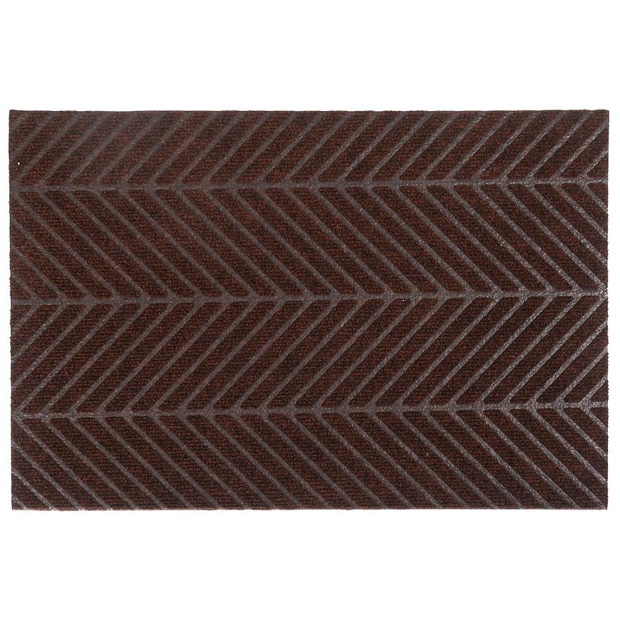 Textilní rohožka Tire 40x60 cm hnědá Baumax