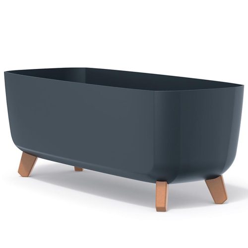 Truhlík na nožičkách Gracia antracit Baumax