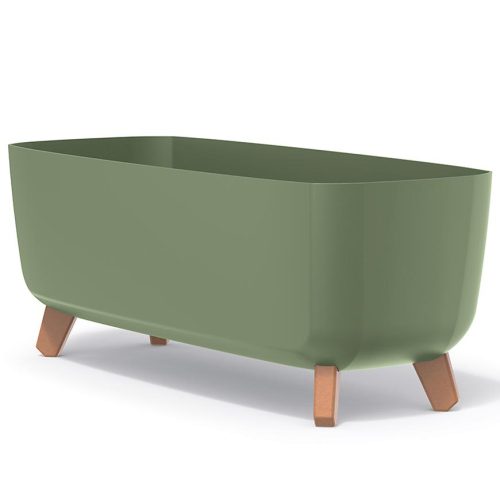 Truhlík na nožičkách Gracia zelený Baumax