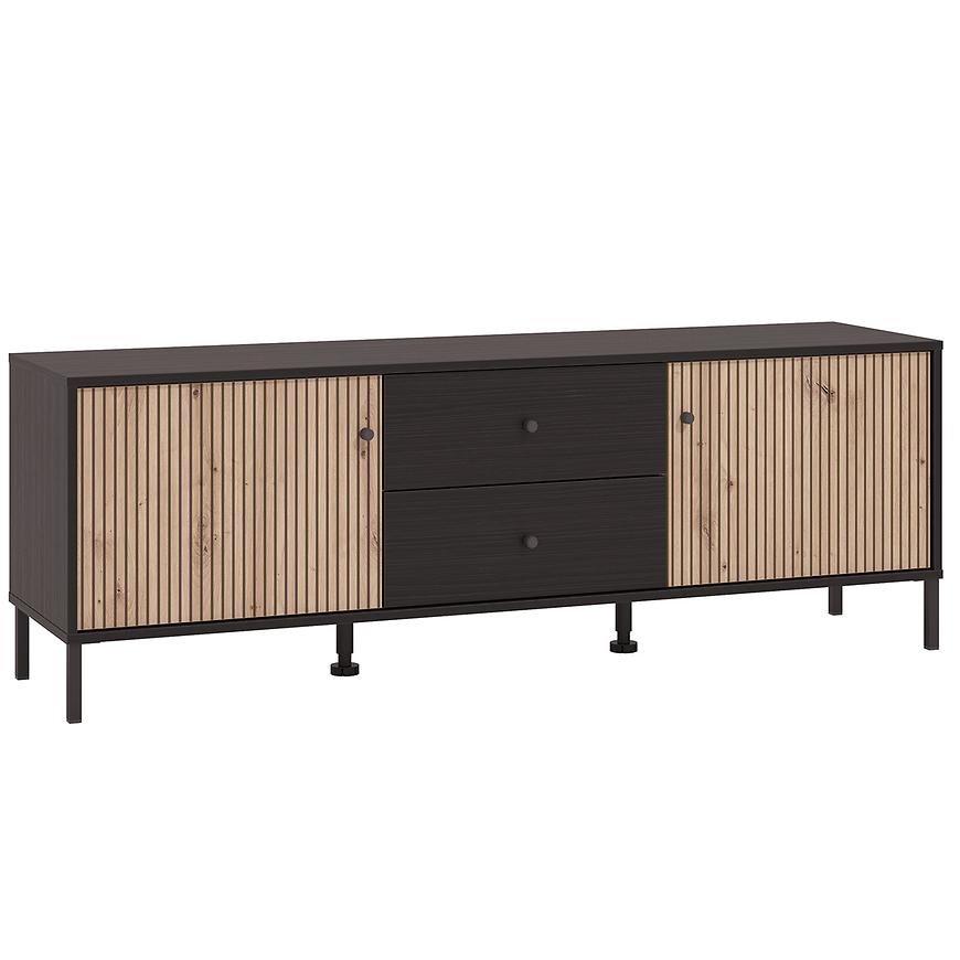 Tv stolek Correze černá/artisan 11013536 Baumax