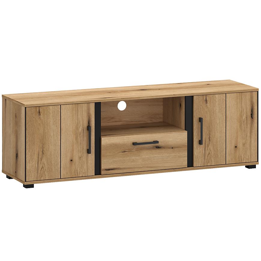 Tv stolek Kendal B 2d1s Light + Black Baumax