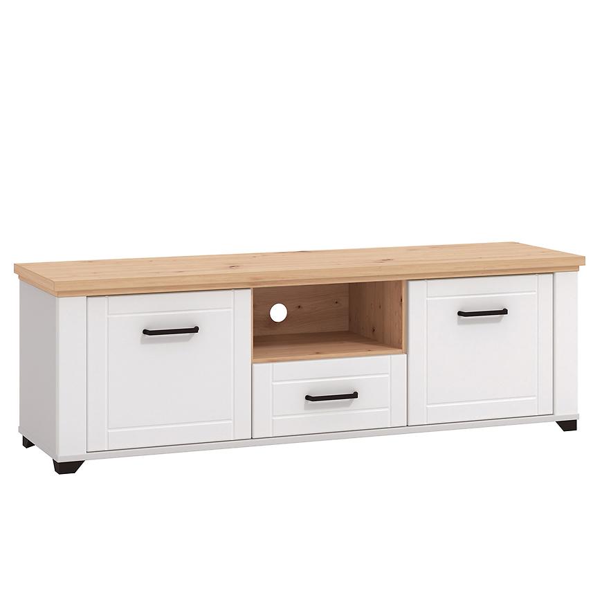 Tv stolek Valencia artisan/bílá 11011385 Baumax