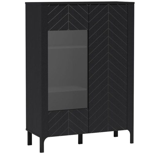 Vitrína Malumi M3 černá Baumax