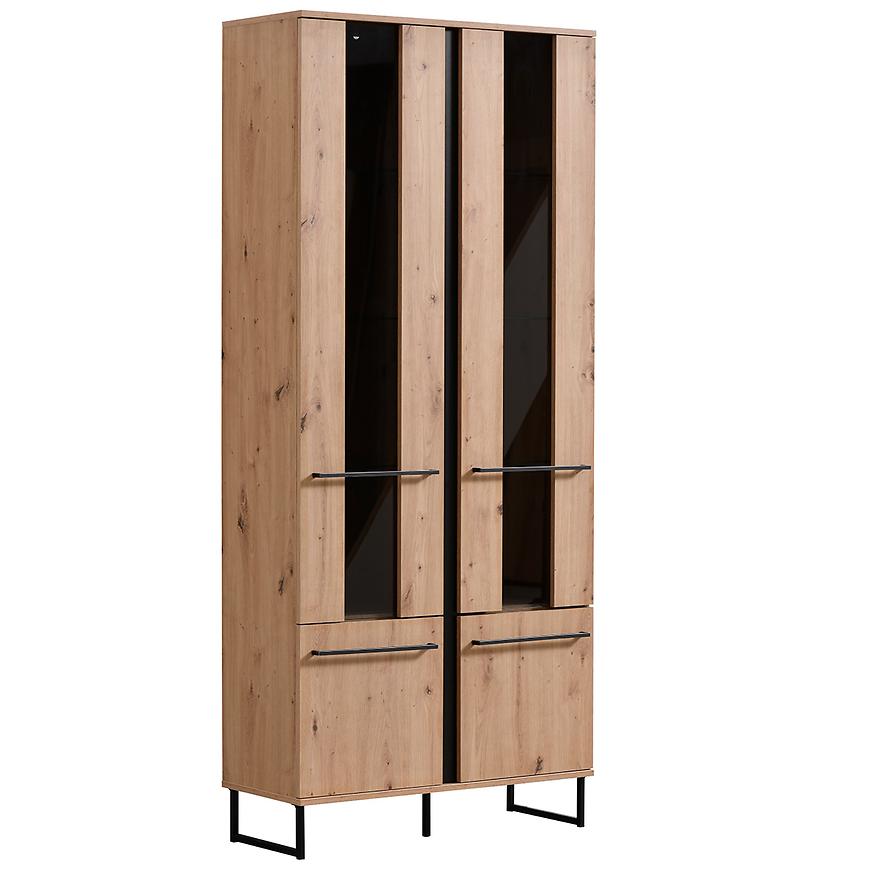 Vitrína Sardinia VS2 artisan/černá 11008233 Baumax