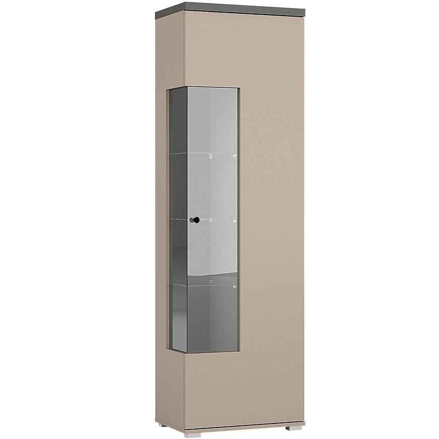 Vitrína Serio 05 1D P/L černá/congo Baumax