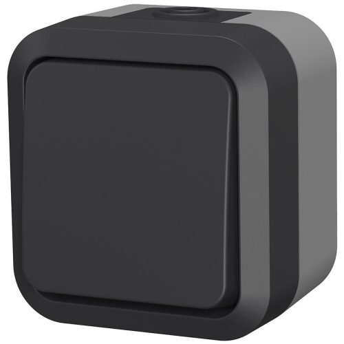 Vypínač univerzální na omítku Aqua Pro IP55 vodotěsný šedý DUWI