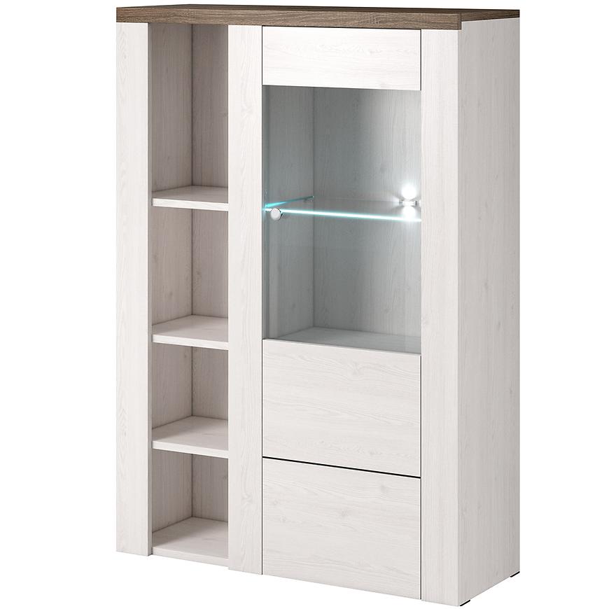 Vysoká komoda Larona 1D sonoma lanýž 44 Baumax