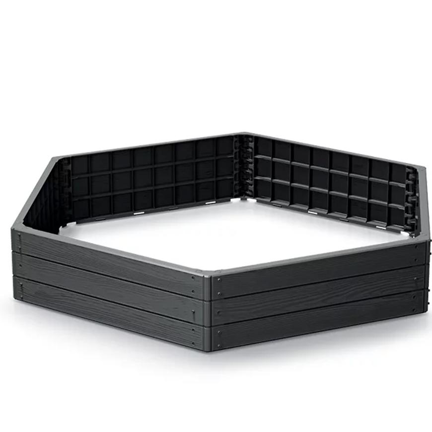 Vyvýšený záhon Antracit 148cm IBWH-S433 Baumax