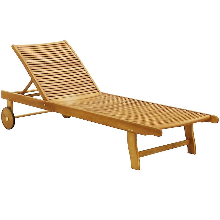 Zahradní dřevěné lehátko Baumax