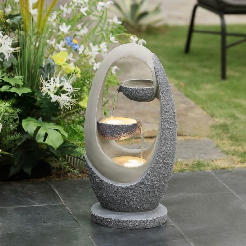 Zahradní fontána WXF2206170-G +LED Baumax