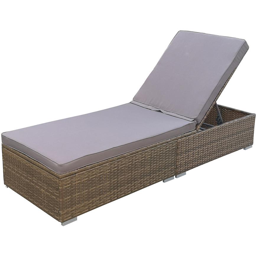 Zahradní lehátko New York cappuccino Baumax