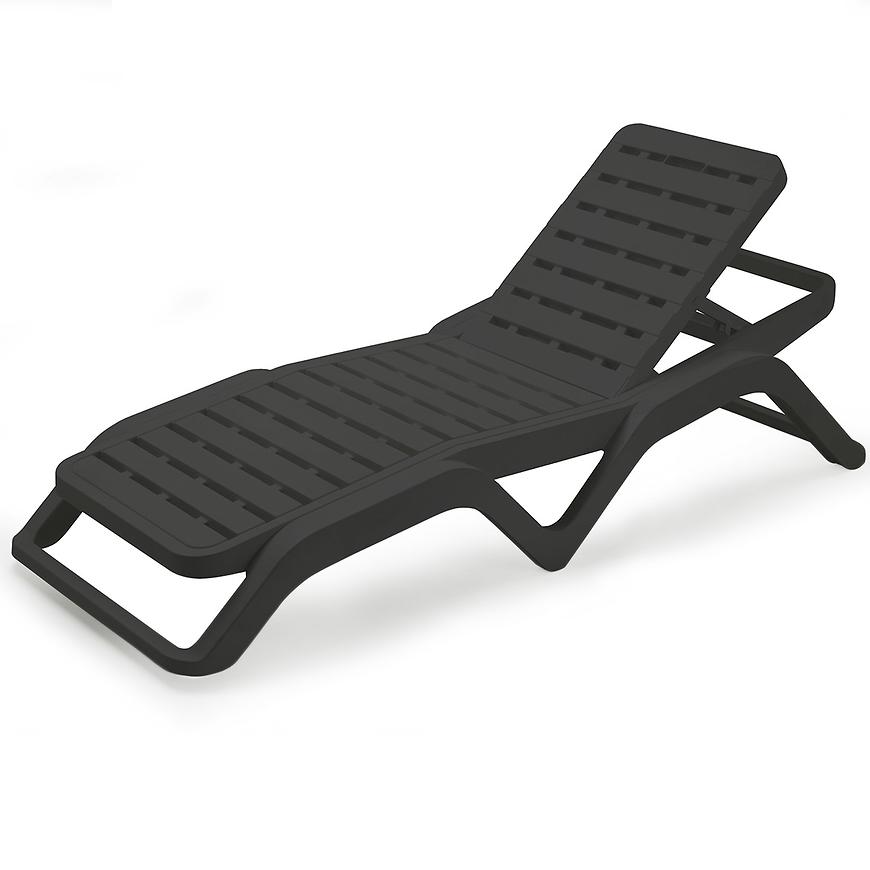 Zahradní lehátko Scirocco antracit Baumax