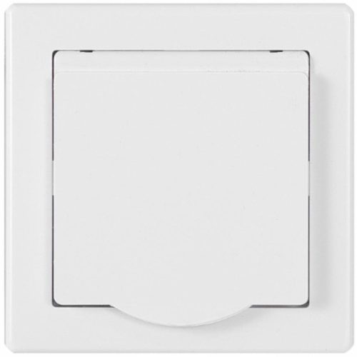 Zásuvka jednoduchá IP44 vodotesná bila Imperia TIMEX