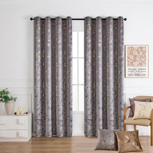 Závěs s oky GOLDY VET479/4/210GSM/140x250 šedý Baumax