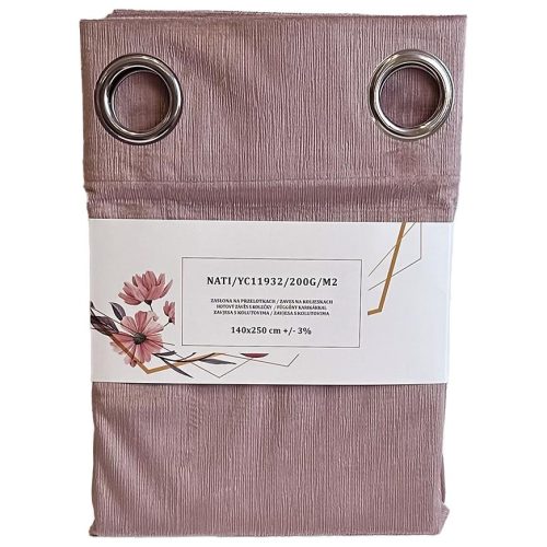 Závěs s oky YC11932/200G/010/140x250 cm vřesový Baumax