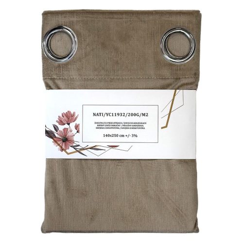 Závěs s oky YC11932/200G/060/140x250 cm béžový Baumax