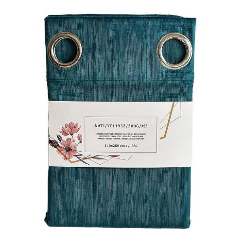 Závěs s oky YC11932/200G/064/140x250 cm tyrkysový Baumax