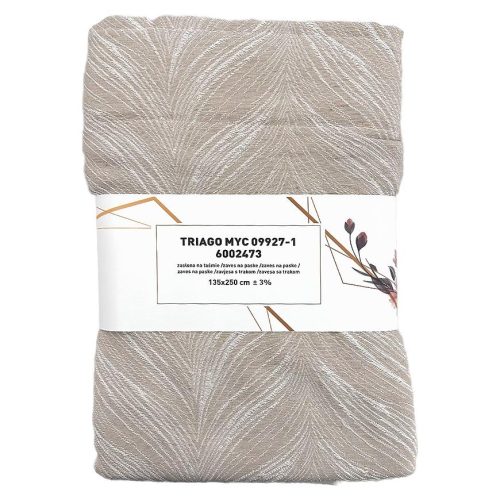 Závěs s řasící páskou Triago MYC09927/1 135x250 růžový Baumax