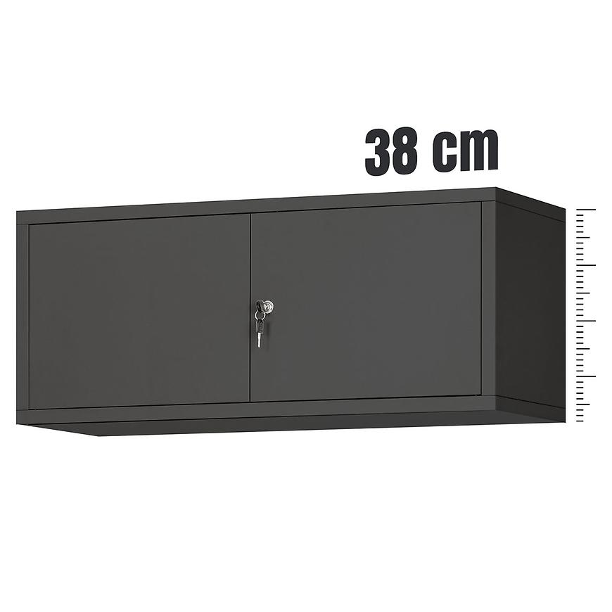 Závěsná skříňka Ewa kov antracit Baumax