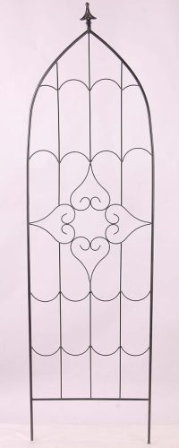 Zdobená mřížová opora pro rostliny 180x48cm Baumax