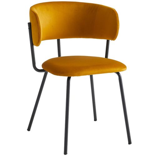 Židle Brianna Davis 11088 žlutá Baumax