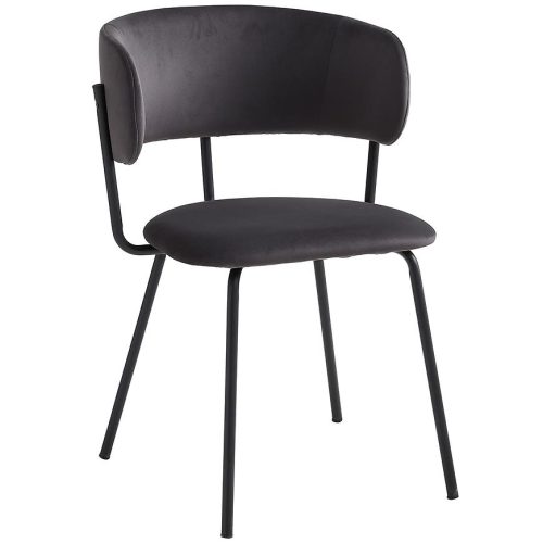 Židle Brianna Riviera 11087 tmavě šedá Baumax