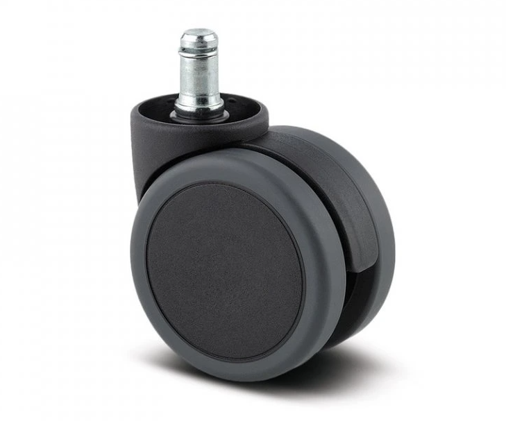 Kolečko nábytkové otočné 65mm čep 11mm Tente