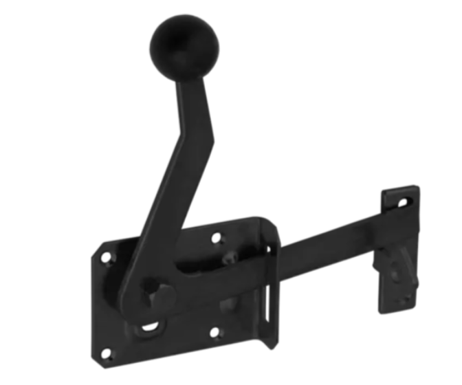 Závora zahradní černá Domax WOG 80