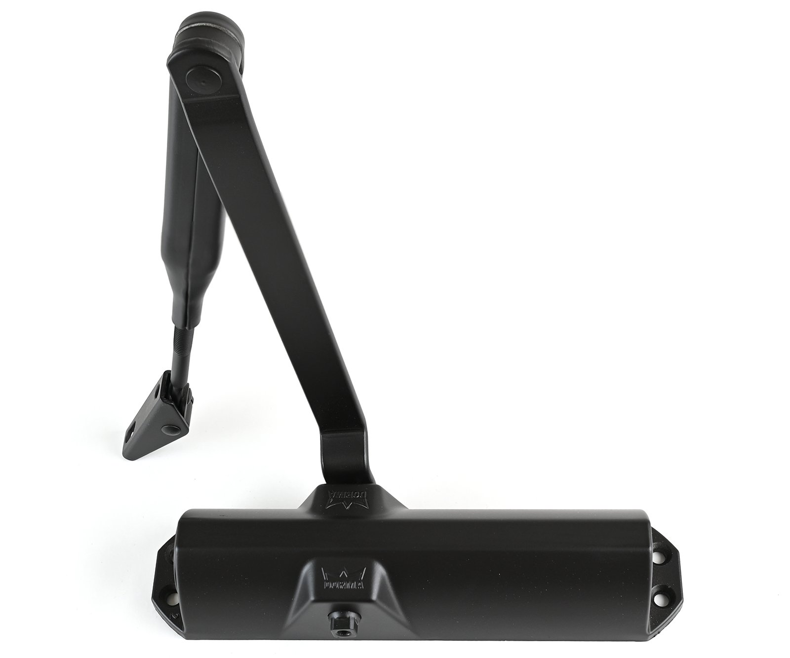 Zavírač dveří Dorma TS68 - hnědý s aretací