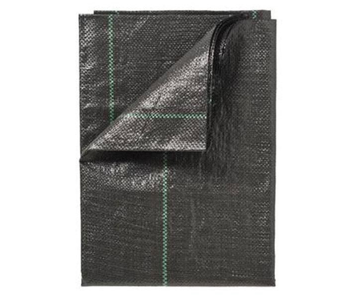 Textilie tkaná černá balená - 1x25m