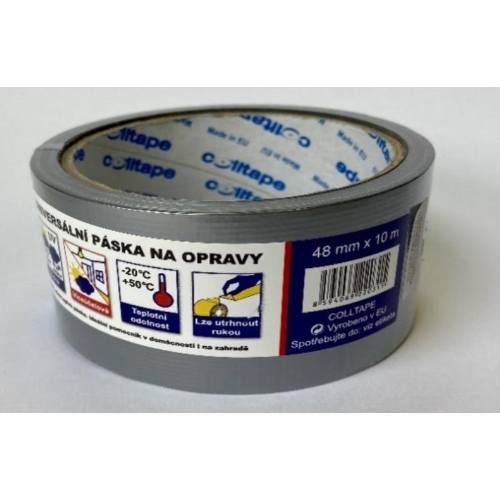 Páska textil - stříbrná