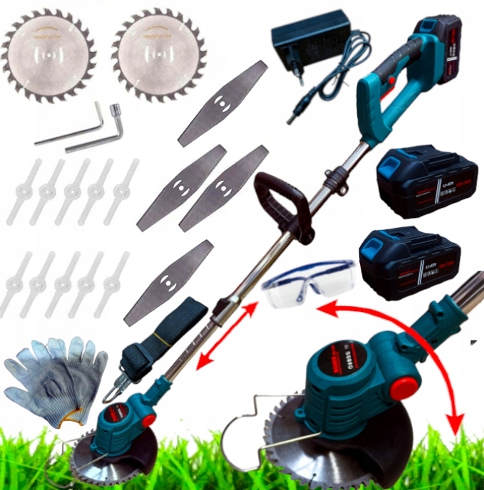 Křovinořez aku 2 baterie 24V