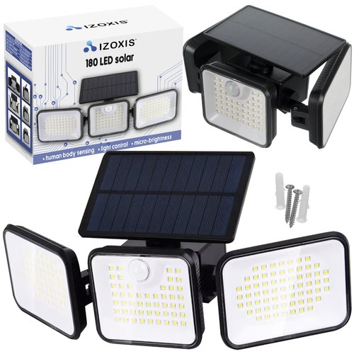 Zahradní solární lampa 180 LED 24889 JIPOS