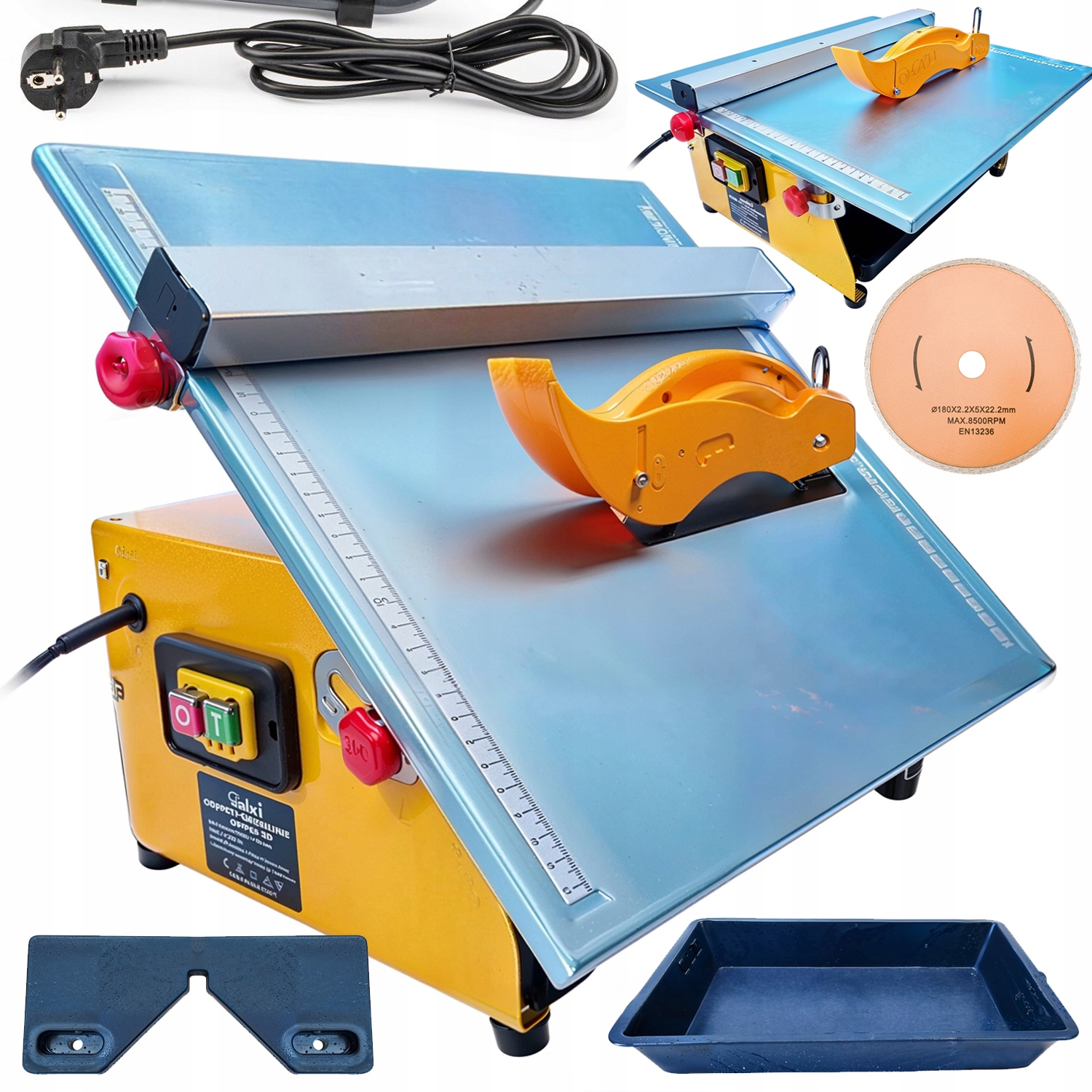 Řezačka dlaždic 2v1 pro mokré a suché řezání 2250W OD1132 ONDRAGON