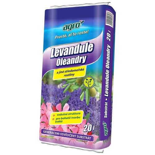 Agro substrát levandule a středomořské rostliny 20 l Baumax