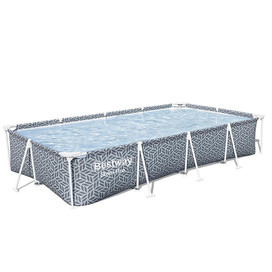 Bazén s kovovou konstrukcí obdélníkový 3