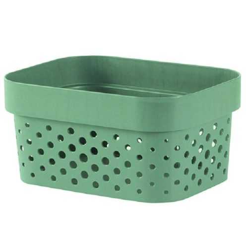 Box děrovaný Infinity recycled 1.4l zelený