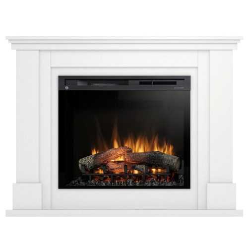 Elektrický krb Luena Nar. 28 bílý WARMTEC