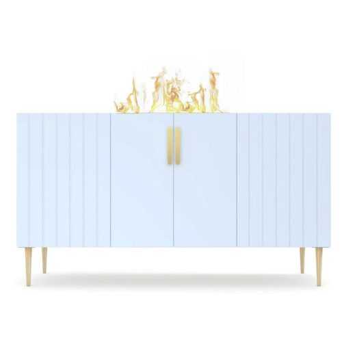 Elektrický krb Prins 500r Baby Blue WARMTEC