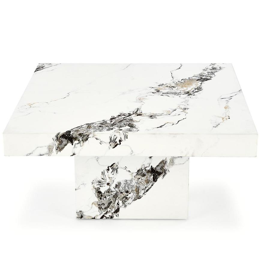 Konferenční stolek Monolit bílá mramor 80 Baumax