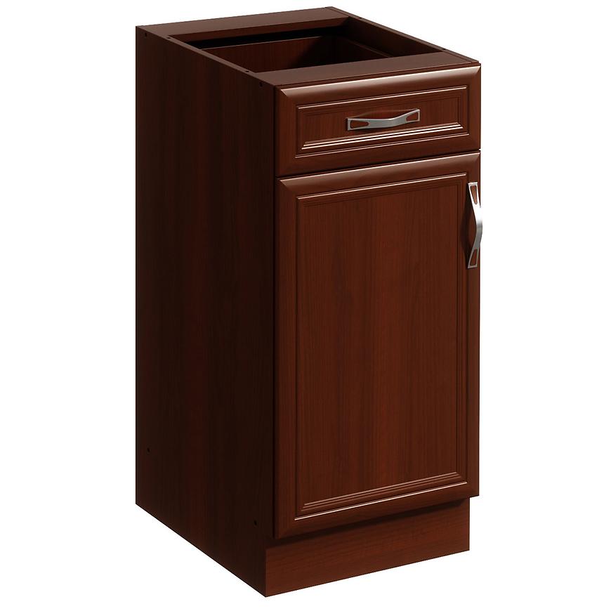 Kuchyňská skříňka Sycylia D40S1 L ořech milano Baumax