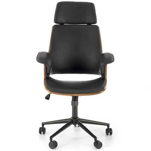 Otáčecí křeslo Weber ořech/černá Baumax