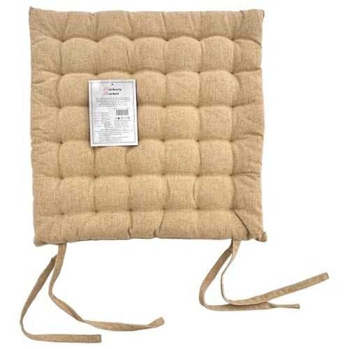 Podsedák na židli SSE-JBT-1001 40x40 cm béžový Baumax