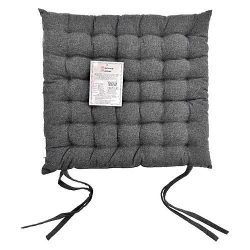 Podsedák na židli SSE-JBT-1001 40x40 cm tmavě šedý Baumax