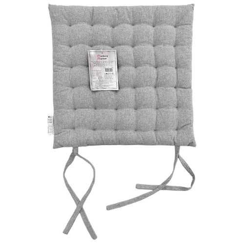 Podsedák na židli SSE-JBT-1008 40x40 cm světle šedý Baumax