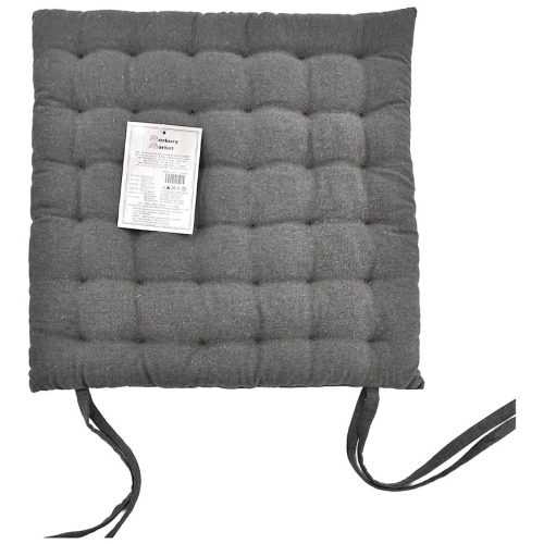 Podsedák na židli SSE-JBT-1008 40x40 cm tmavě šedý Baumax